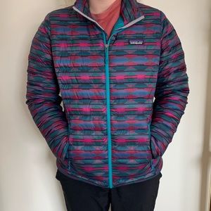 Patagonia Multi Colored Down Jacket